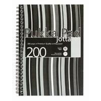 Pukka A5 Jotta Poly Cover Black Stripy - 3 Pack