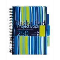 pukka pad a5 project book hardback assorted 3 pack