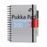 pukkapad a5 executive metallic project book 3 pack