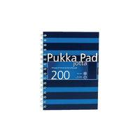 Pukka Pad Jotta Notebook A5 Feint Ruled with Margin 200 Pages Navy and Blue