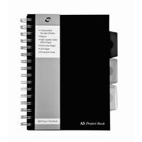 Pukka Pads A5 Project Book Black- 1 Pack
