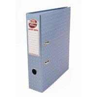 pukka pads metallic blue a4 lever arch file 1 pack