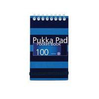 Pukka Navy Pocket Notebook A7 Navy/Blue 50 Sheet Pack of 6