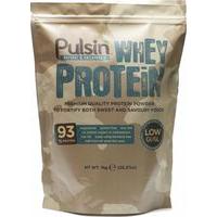 Pulsin\' Whey Protein Isolate Powder 1 Kilogram Natural & Unflavoured