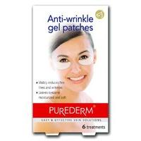 purederm anti wrinke gel patches x 8