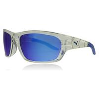 puma 0057s sunglasses crystal blue 004 63mm