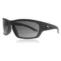 Puma 0057S Sunglasses Black Smoke 002 Polariserade 63mm