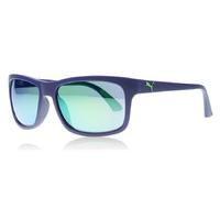 puma foundation v1 sunglasses matte blue 005