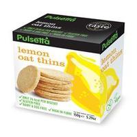 Pulsetta Foods Limited Lemon Oat Thins 150g