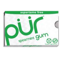 PUR Gum Spearmint Blister Pack 9pieces