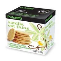 Pulsetta Foods Limited Vanilla Oat Thins 150g