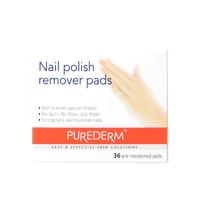 Purederm Nail Polish Remover Pads 36 Pcs