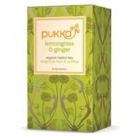 pukka herbs lemongrass ginger tea 20bag