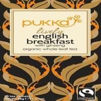 Pukka Herbs Lively English Breakfast Tea 20 Sachet