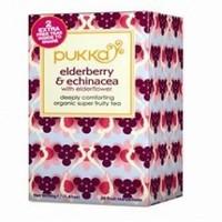pukka herbs elderberry echinacea tea 20 sachet