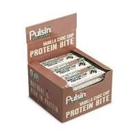 Pulsin\' 25g Mini Vanilla Choc Chip Protein Snack - Pack of 18