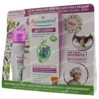 Puressentiel Lice Repellent Spray + Anti-Lice Lotion + Comb + Free Cap 75 + 10 ml