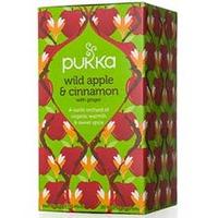 pukka wild apple cinnamon ginger tea 20 bags