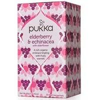 Pukka Elderberry & Echinacea with Elderflower Tea 20 Bag(s)