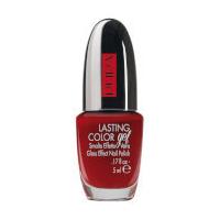 PUPA Lasting Color Gel Gloss Effect Black Burgundy Nail Polish