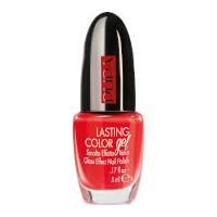 pupa lasting color gel gloss effect orange arizona nail polish