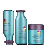 Pureology Strength Cure Shampoo, Conditioner (250ml) and Mask (150ml)