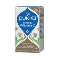 pukka natural vitamin c 60vcaps