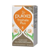 Pukka Triphala Plus, 60Caps