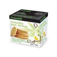 Pulsetta Pulsetta Vanilla Oat Thins 150 150g (1 x 150g)