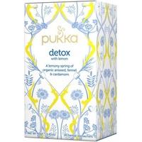pukka detox with lemon 20bag 1 x 20bag