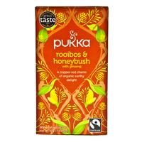 pukka rooibos honeybush with ginseng 20 bags