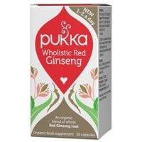 pukka herbs everyday wholistic red ginseng 30 caps