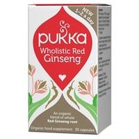 pukka wholistic red ginseng 30 caps