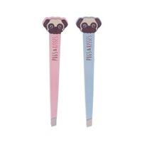 Pugs & Kisses Tweezers - Colour: Blue