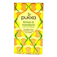 pukka lemon mandarin with lemon verbena 20 bags