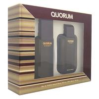 puig quorum edt 100ml spray aftershave 100ml giftset