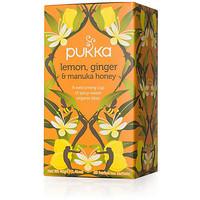 Pukka Lemon Ginger & Manuka Honey (20 Bags)