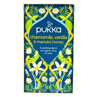 Pukka Chamomile, Vanilla and Manuka Honey Tea - 20bags