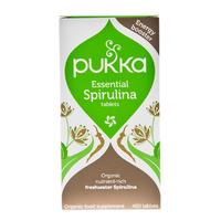 pukka essential spirulina 400 tablets