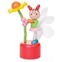 Push Button Wooden Fairy