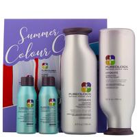 pureology hydrate summer colour care set