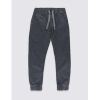 Pure Cotton Cargo Trousers (5-14 Years)
