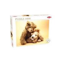 Puppy And A Teddy Puzzle (1000 Pieces)