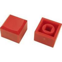 Push button Red (L x W x H) 12.2 x 12.2 x 10 mm Cliff CP3431 1 pc(s)