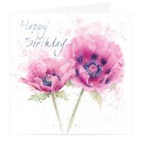 Purple Poppy Card