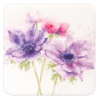 purple anemone notelets