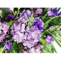 Purple Flowers Sheath