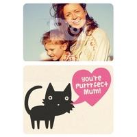 purrrfect photo mothers day card