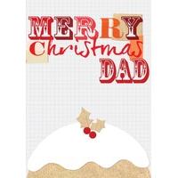 Pudding Dad | Christmas Card | BO1061