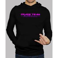 pull prazeteam since 2013 pink purple on black